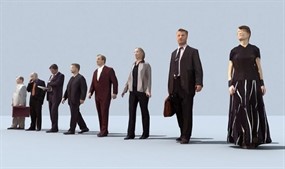 商业人物3D模型